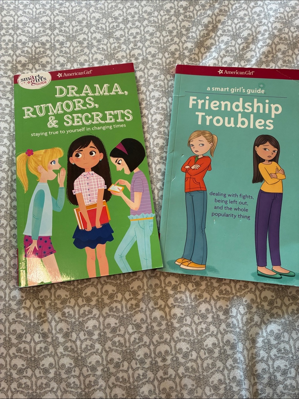 American Girl Guides - Green & Teal Illustrated Covers